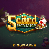 5 Card Poker at plus777 vip login