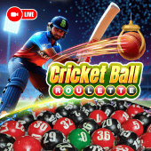 Cricket Ball Roulette at plus777 vip login